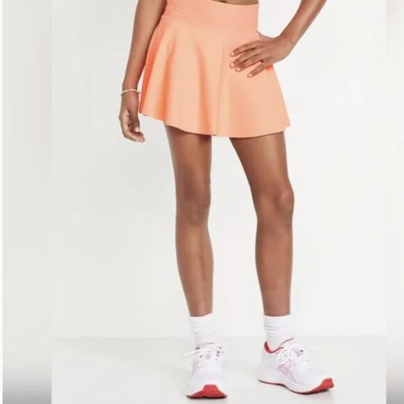 Old Navy High Waisted Power Soft skirt For Girls Sz 10/12 Sporty Tennis Summer - Picture 1 of 6